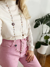 Load image into Gallery viewer, Kaklarota ar Pērlēm, Ahātu, Akvamarīnu uc