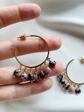 Load image into Gallery viewer, Auskari ar Rodonītu