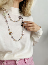 Load image into Gallery viewer, Kaklarota ar Pērlēm, Ahātu, Akvamarīnu uc