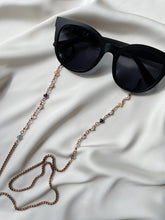 Load image into Gallery viewer, Briļļu ķēdīte ar Pērlēm, Fluorītu