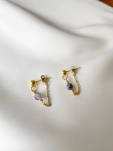 Load image into Gallery viewer, Ķēdīšu auskari ar Jolītu