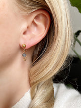 Load image into Gallery viewer, Ķēdīšu auskari ar Jolītu